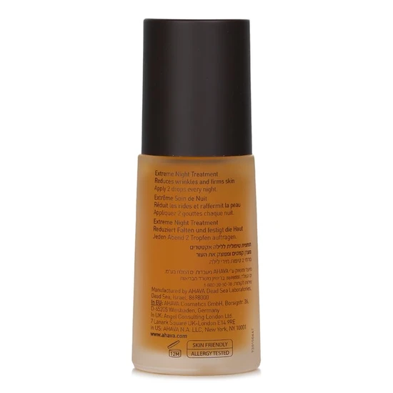 AHAVA Time To Revitalise Extreme Night Treatment 30ml