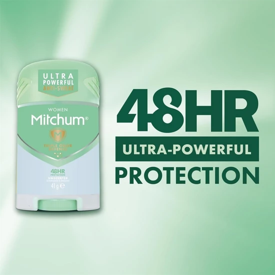 Mitchum Women Unscented Deodorant Stick 41g