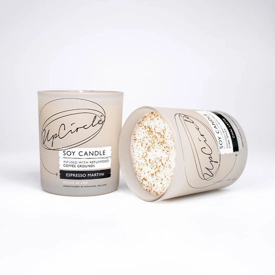 UpCircle Beauty Espresso Martini Natural Soy Candle 180ml