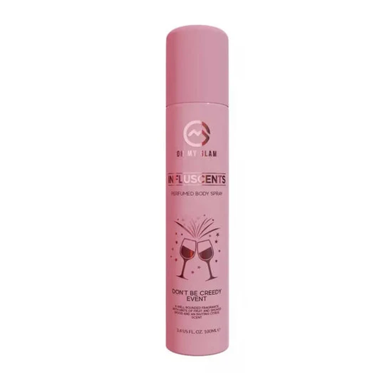Oh My Glam Influscents Body Spray Basil & Lime