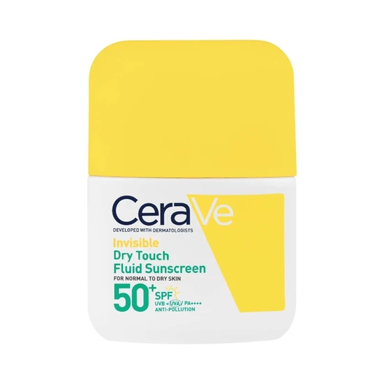 CeraVe Invisible Dry Touch Fluid Sunscreen SPF 50+ 50ml