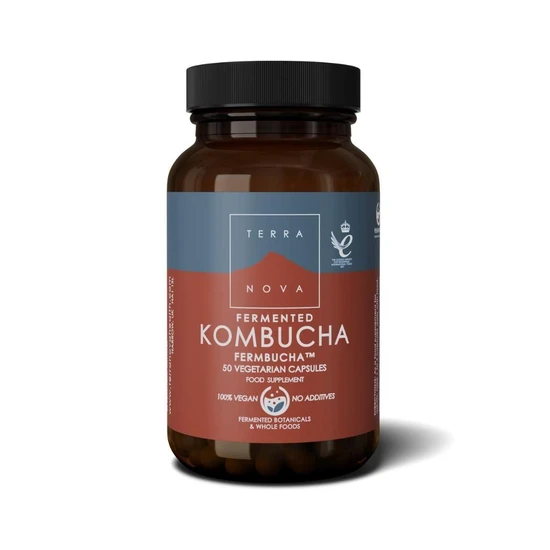 Terranova Fermented Kombucha Capsules 50 Capsules