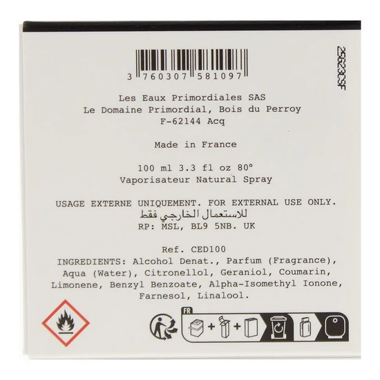 Les Eaux Primordiales Cedre Superfluide Eau De Parfum 100ml