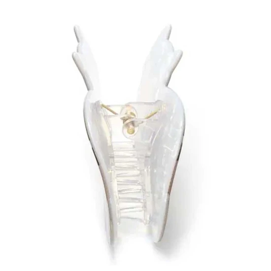 Molly And Rose Pearlescent Cat Shaped Hair Clamp 9503