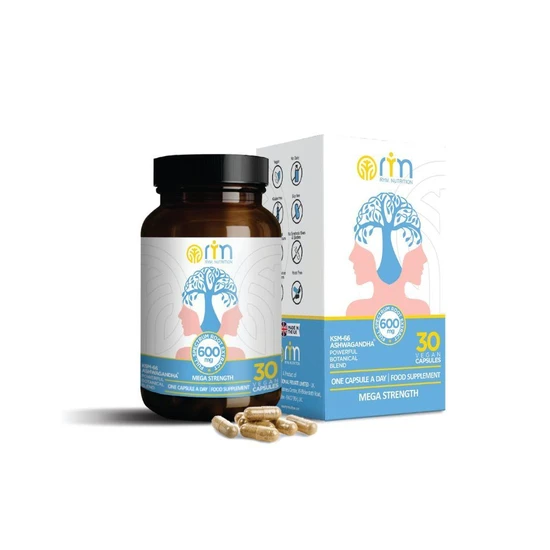 RYM Nutrition KSM-66 Ashwagandha Capsules 30 Capsules