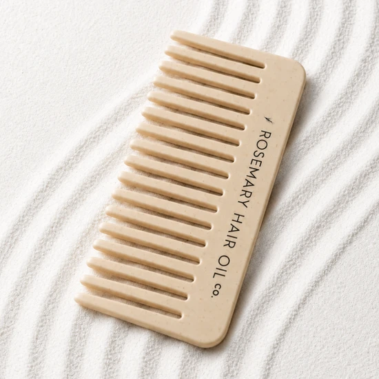Rosemary Hair Oil Co Scalp Soothe Essential Flat Comb
