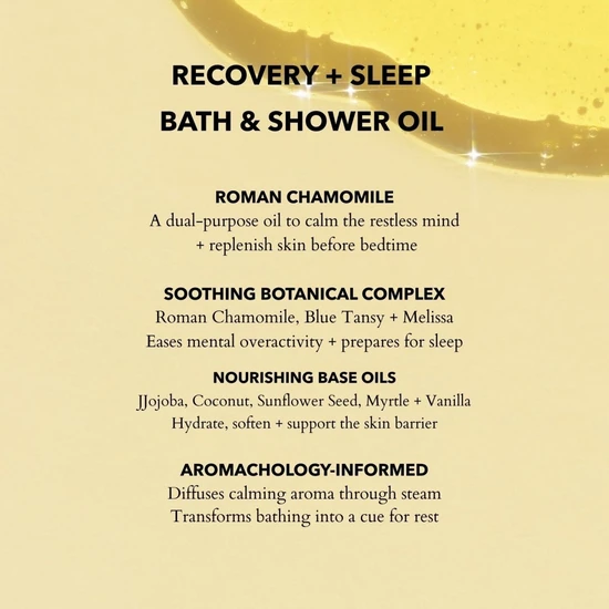 Anatomē Calming Bath & Shower Oil With Roman Chamomile Sleep & Stress Relief 150ml