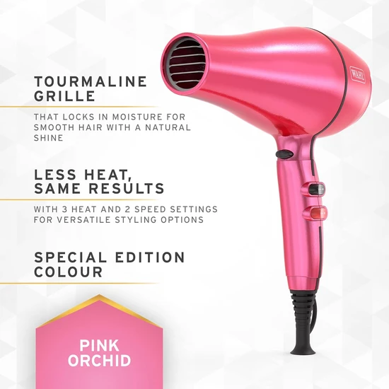 Wahl Professional Quick Drying & Shinier Results Pink