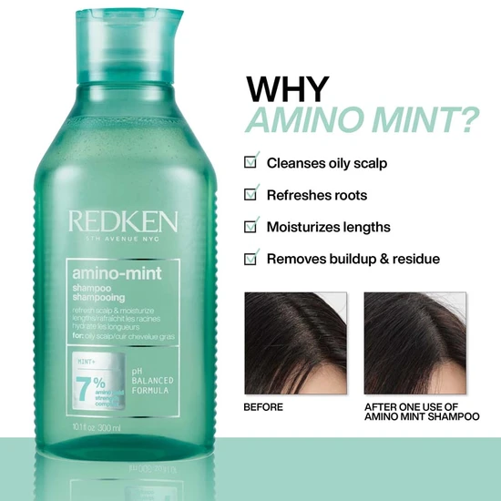 Redken Amino Mint Shampoo 300ml