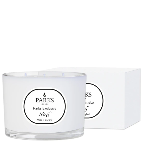 Parks London Exclusive 3 Wick Candle No 6 Lime Citrus & Juniper 350g