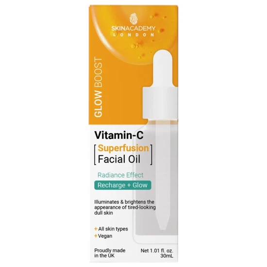 Skin Academy Glow Boost Vitamin C Superfusion Facial Oil 30ml