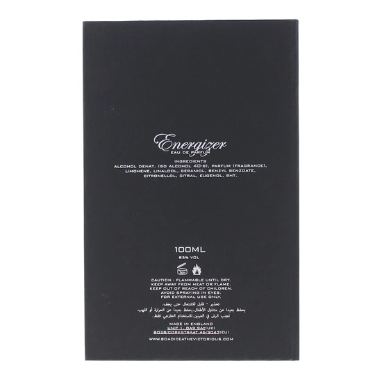 Boadicea the Victorious Energizer Eau De Parfum 100ml