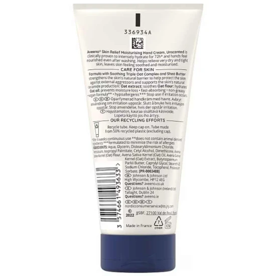 Aveeno Skin Relief Moisturising Hand Cream 75ml