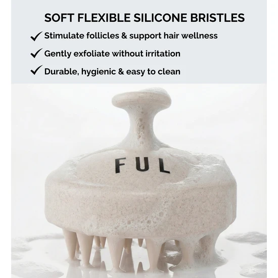FUL SCALP MASSAGER SHAMPOO BRUSH