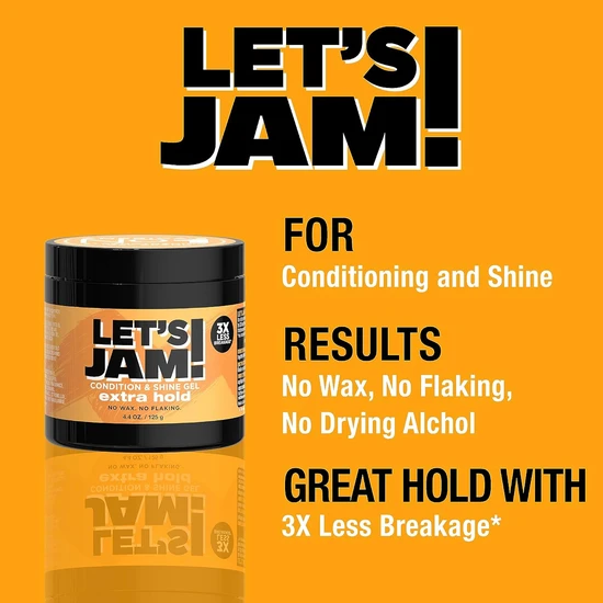 Let's Jam Shining & Conditioning Gel Extra Hold 125g