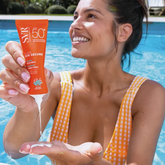 SVR SUN SECURE Fluid SPF 50 Face Cream For Hypersensitive Skin All Ages 50ml