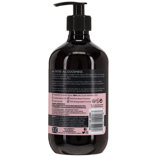 Baylis & Harding Goodness Rose & Geranium Natural Hand Wash 500ml