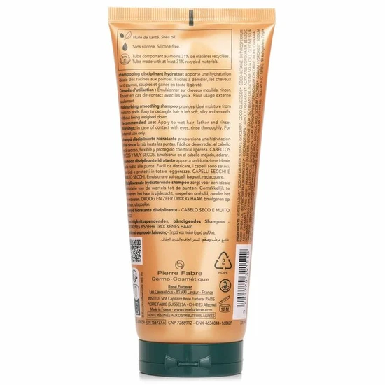 René Furterer Sublime Karite Moisturising Smoothing Shampoo 200ml