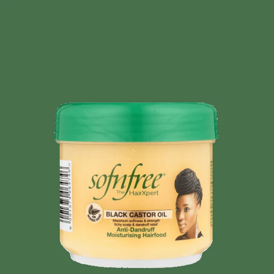 Sofn'Free Black Castor Oil Anti-Dandruff Hair Food 250ml