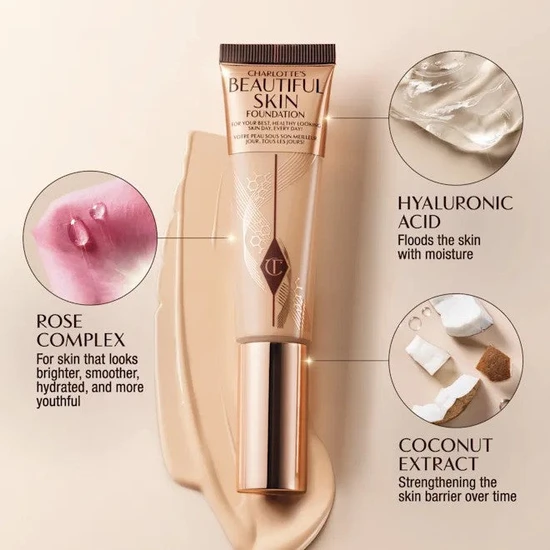 Charlotte Tilbury Beautiful Skin Foundation 13 Warm