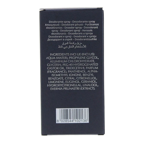 Lorenzo Villoresi Uomo Deodorant Spray 100ml