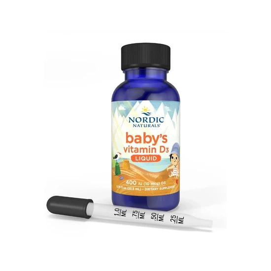 Nordic Naturals Baby's Vitamin D3 400iu 22.5ml