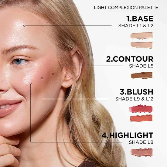 SOSU by SJ Complete Canvas Complexion Palette Dark