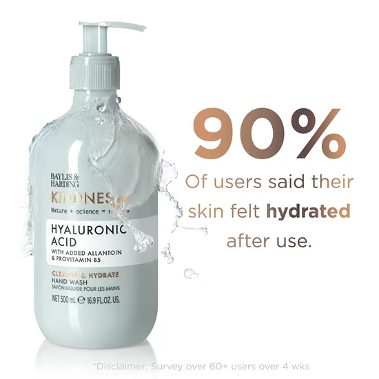 Baylis & Harding Kindness Hyaluronic Acid Hand Wash 500ml