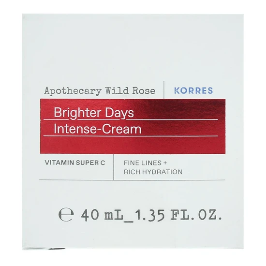 Korres Wild Rose Day Brightening Intense Cream 40ml