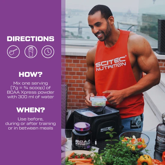 Scitec Nutrition BCAA Xpress Amino Acid Powder Mango