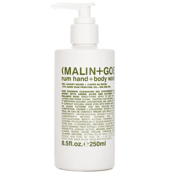 Malin + Goetz Rum Hand+Body Wash 250ml