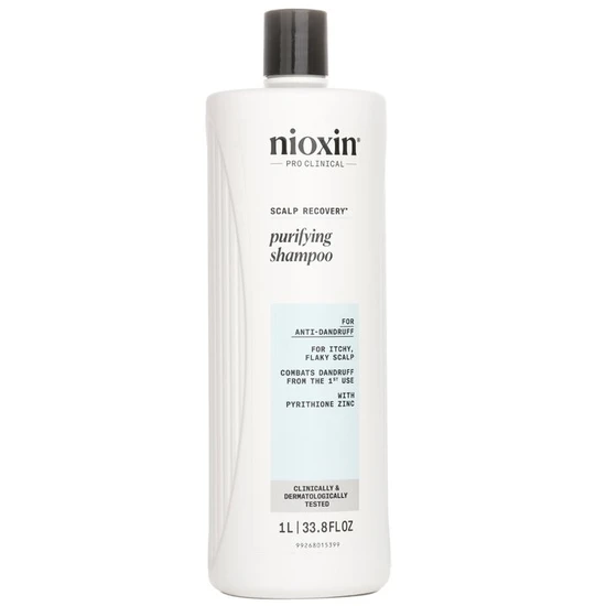 Nioxin Scalp Recovery Pyrithione Zinc Medicating Cleanser For Itchy Flaky Scalp 1000ml