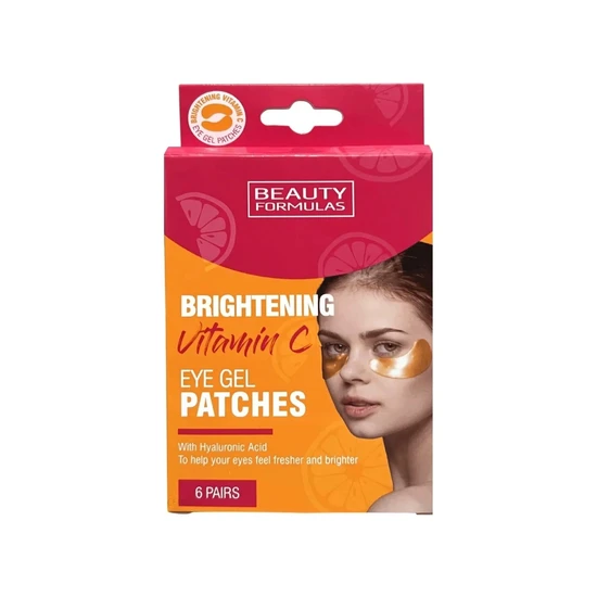 Beauty Formulas Brightening Vitamin C Eye Gel Patches 6 Pairs