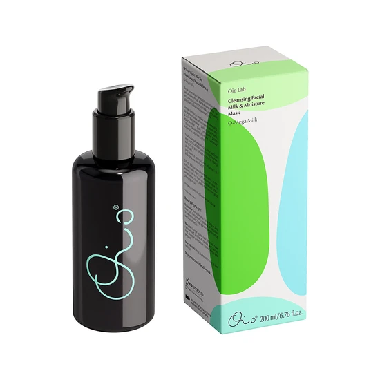 Oio Lab O-Mega Milk Cleansing Facial Milk & Moisture Mask 200ml