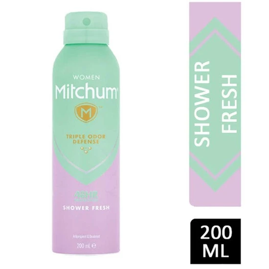 Mitchum Women Shower Fresh Deodorant Spray 200ml