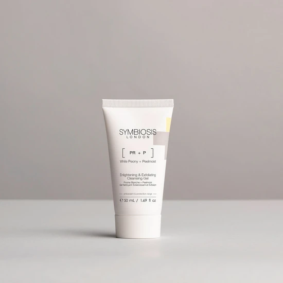 Symbiosis [White Peony + Peelmoist] Enlightening & Exfoliating Cleansing Gel Signature Pack -100ml