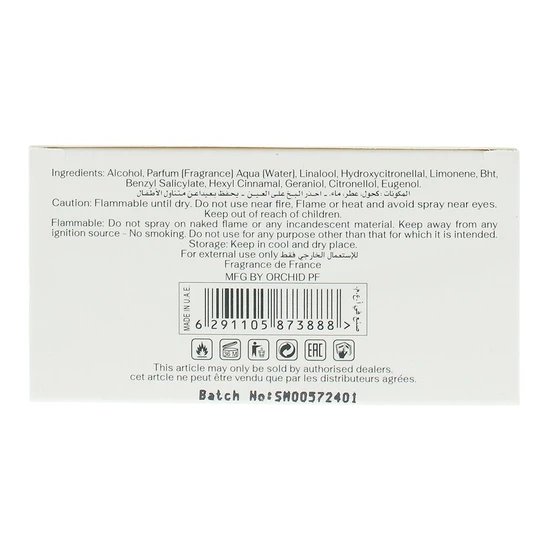 Orchid Signature Montparnasse Eau De Parfum 100ml