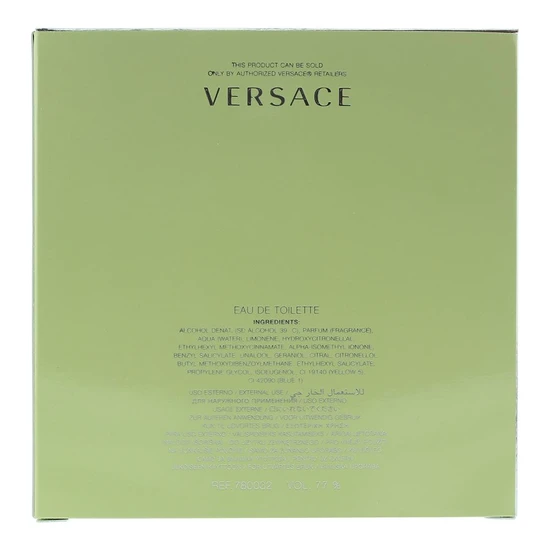 Versace Versense Eau De Toilette 100ml