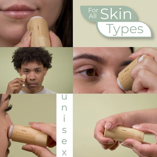 Stylpro Bamboo Volcanic Oil Absorbing Roller