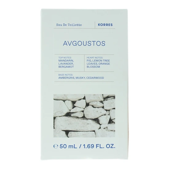 Korres Avgoustos Eau De Toilette 50ml