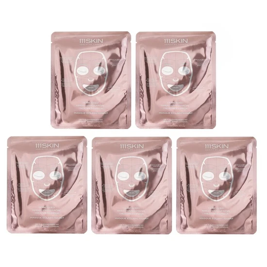111SKIN Rose Gold Brightening Facial Treatment Mask 5 x 30ml