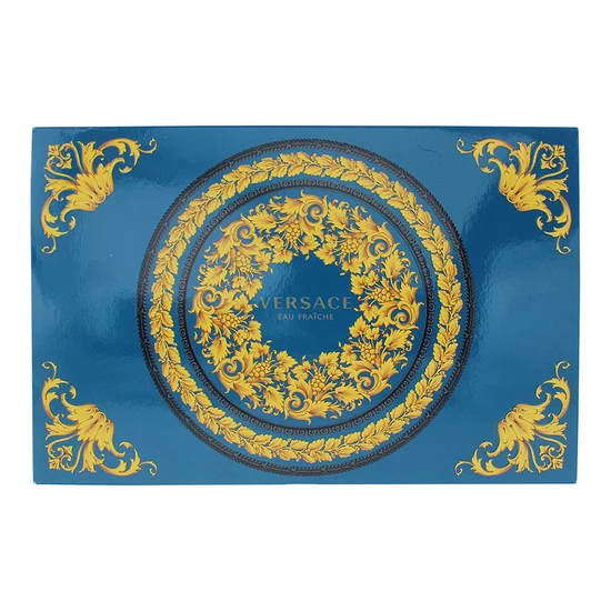 Versace Man Fraiche 3 Piece Eau De Toilette Gift Set 100ml
