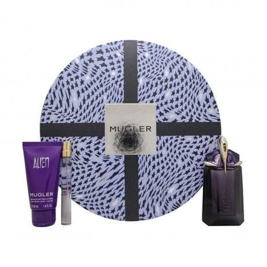 Mugler Alien Gift Set 60ml Eau De Parfum + 10ml Eau De Parfum + 50ml Body Lotion