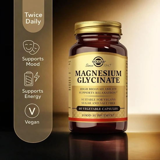 Solgar Magnesium Glycinate Capsules 60 Capsules