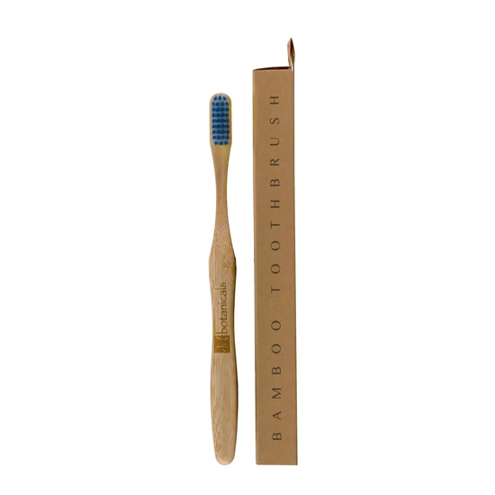 Dr Botanicals Bamboo Toothbrush Blue