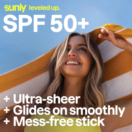 Attitude Sunly Mineral Sunscreen Stick SPF 50+ Tropical Coco 60g