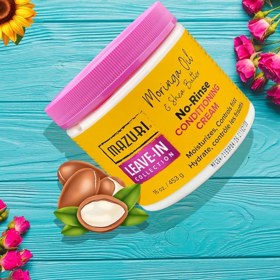 Mazuri Leave-In Collection No-Rinse Conditioning Cream 453g