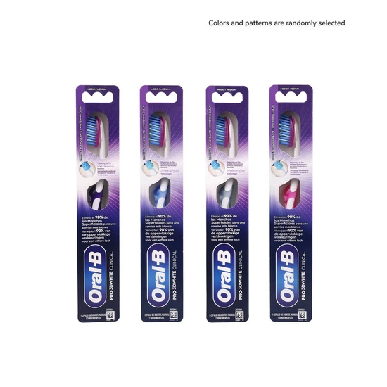 Oral B Pro-3d White Clinical Toothbrush Medium