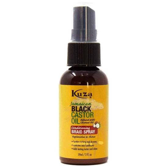 Kuza Natural Jamaican Black Castor Oil Conditiong Braid Spray 59ml