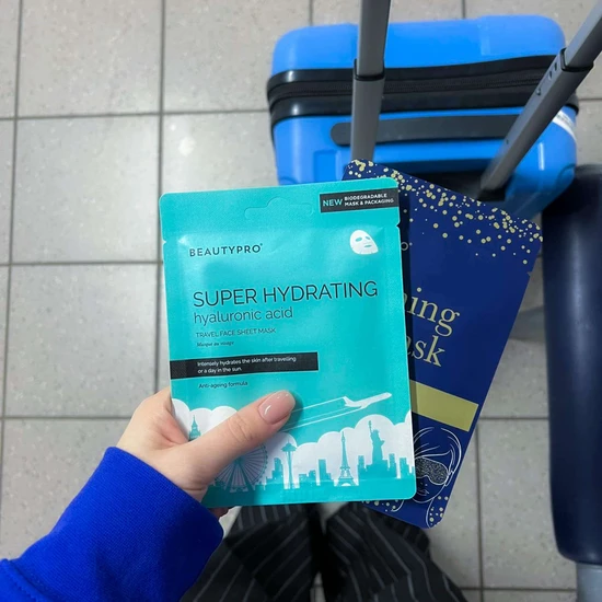BeautyPro SUPER HYDRATING Travel Sheet Mask Pack of 4